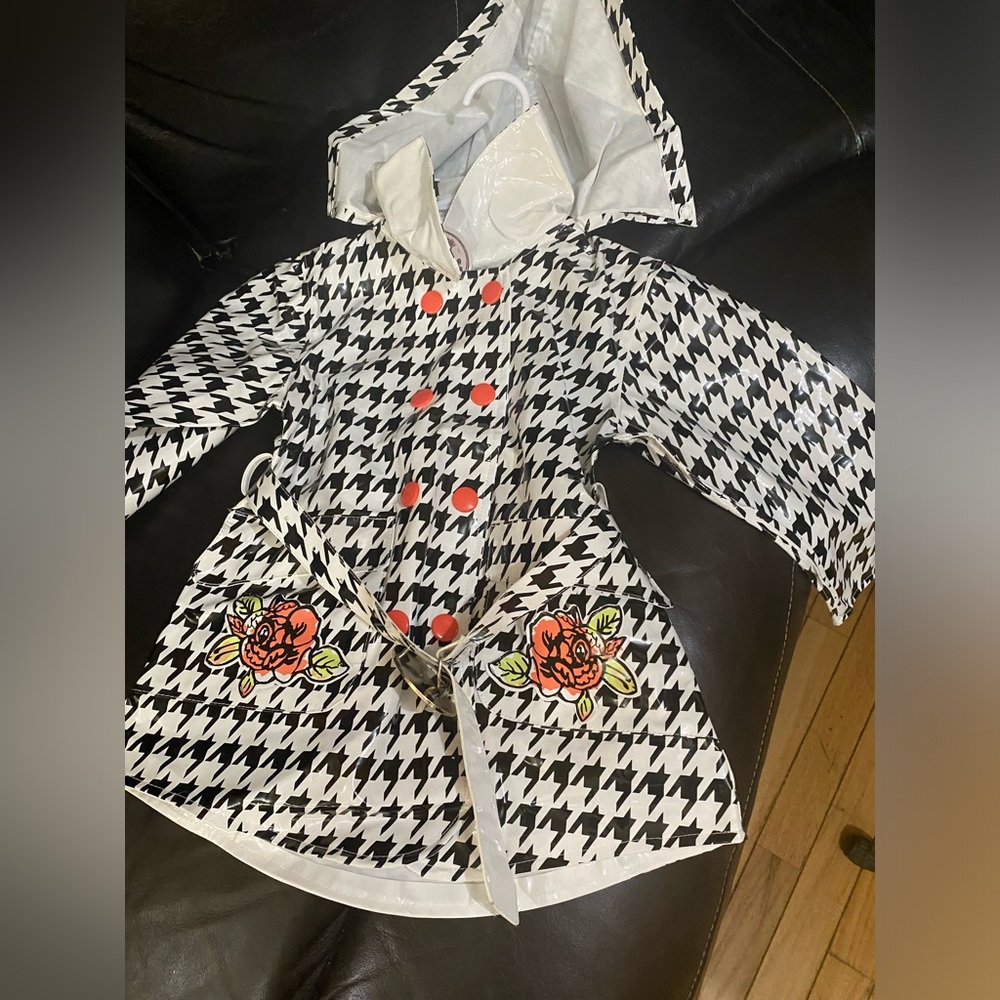 The English Rose 4T little girls Rain coat